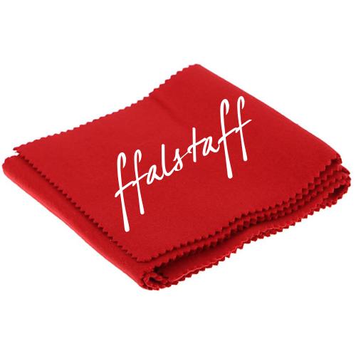 ffalstaff Panno copritastiera morbido per Pianoforte (rosso)