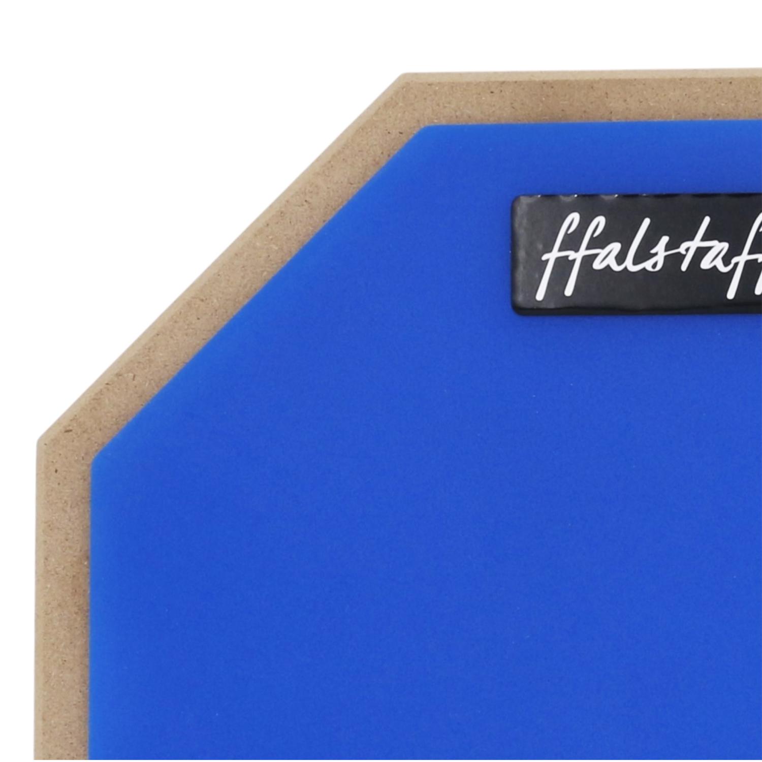 ffalstaff Pad Allenatore Ottagonale da 8" (Blu)
