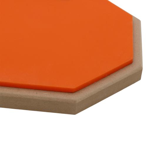 ffalstaff Pad Allenatore Ottagonale da 8" (Arancione)