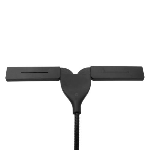 ffalstaff Luce a pinza da leggio con braccio regolabile 28 LED e 3 Livelli di Luminosità