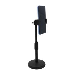 ffalstaff Supporto per Smartphone con Base Regolabile in altezza con Morsetto Girevole a 360°