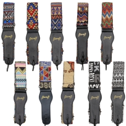 ffalstaff Kit di Tracolle Superior regolabili in tessuto ricamato con terminali in pelle (10pz)