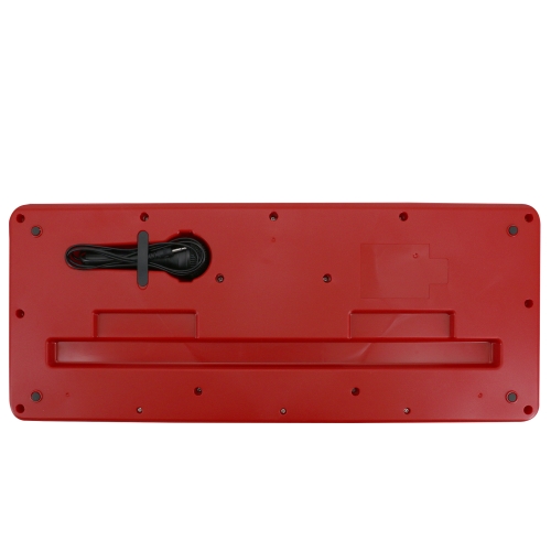 ffalstaff STUDIO-37-EVO Tastiera Elettronica Ricaricabile 37 Tasti per uso Scolastico - Borsa con Imbottitura di 5 mm con Tracolla e E-book "Suona la Tastiera"