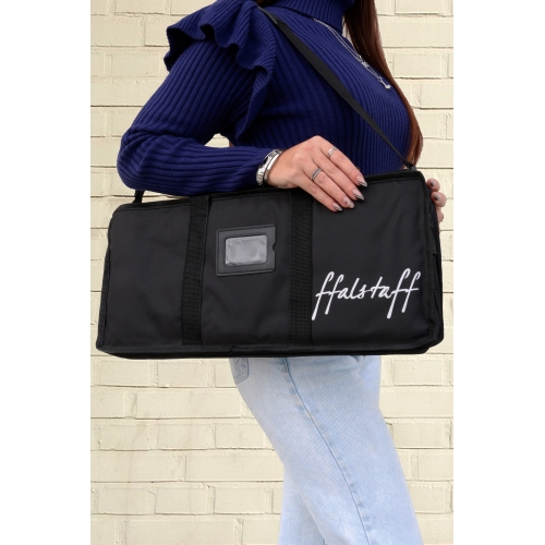 ffalstaff STUDIO-37-EVO Tastiera Elettronica Ricaricabile 37 Tasti per uso Scolastico - Borsa con Imbottitura di 5 mm con Tracolla e E-book "Suona la Tastiera"