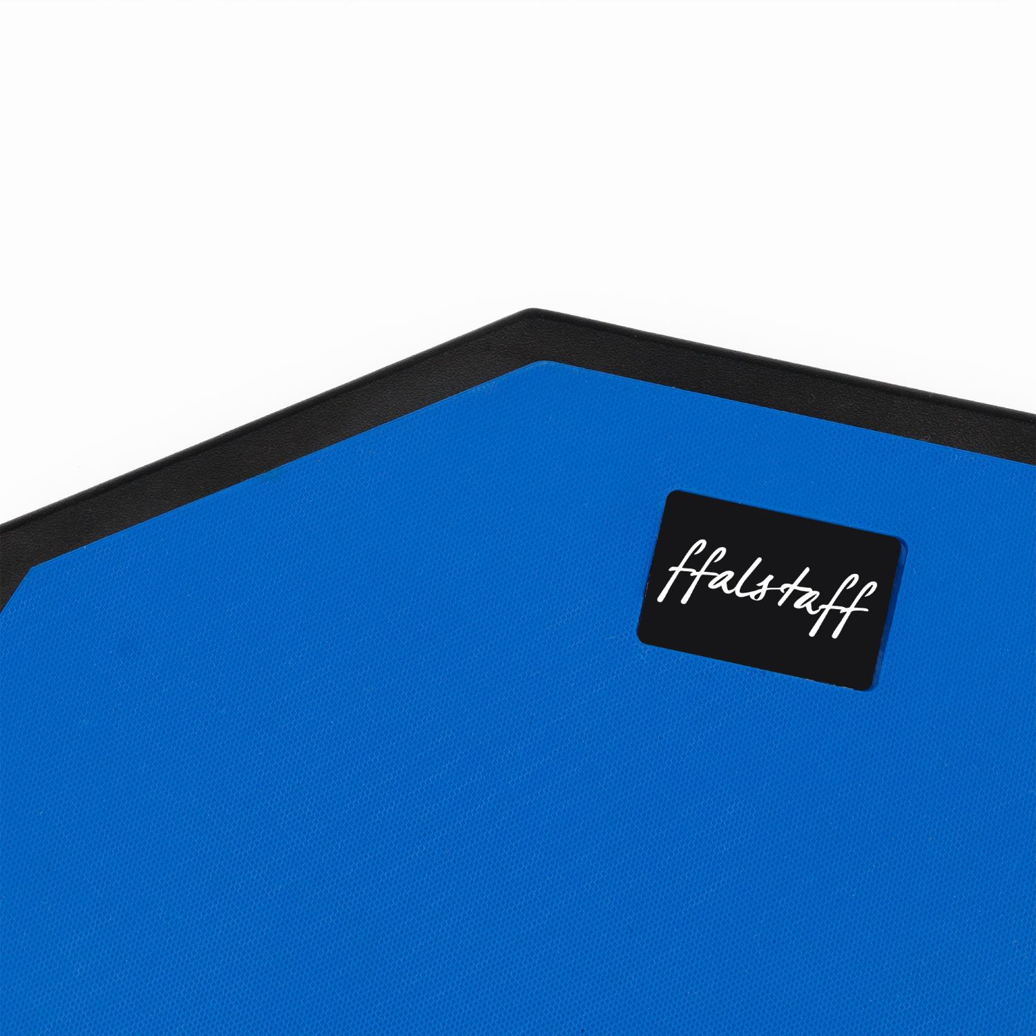 ffalstaff Pad Allenatore Decagonale da 12" (Blu)
