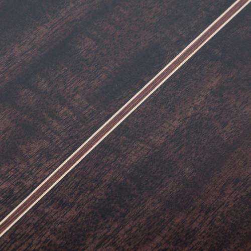 ffalstaff QZY-BR Chitarra Acustica Elettrificata Cutway con Tastiera e Ponte in Palissandro (Marrone Scuro)