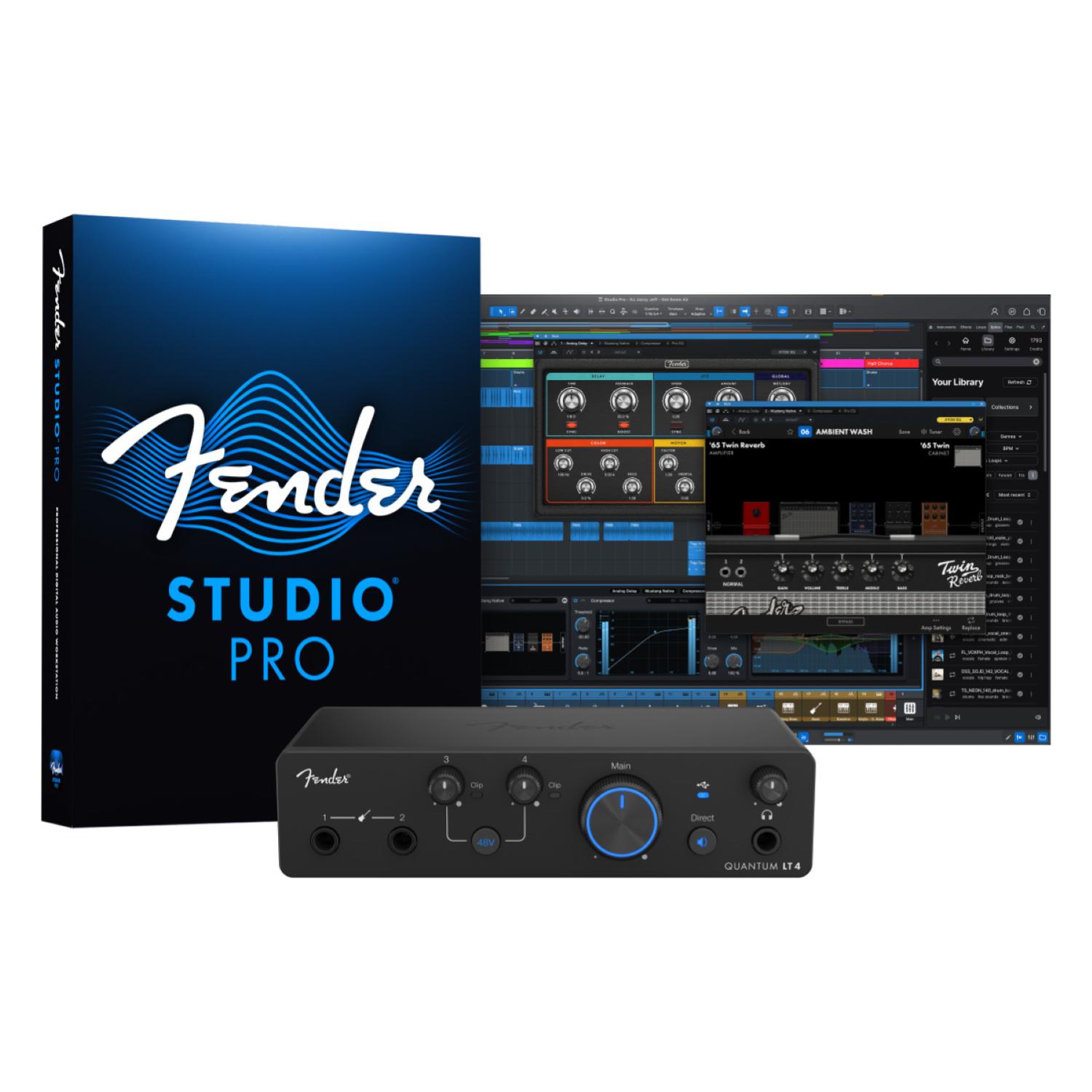 FENDER Interfaccia Audio Quantum LT4
