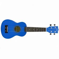 ffalstaff Ukulele Soprano 21" Superior Satinato con borsa (Blu)