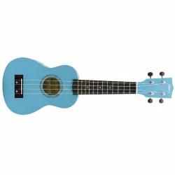 ffalstaff Ukulele Soprano 21" Superior Satinato con borsa (Celeste)