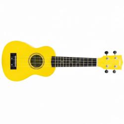 ffalstaff Ukulele Soprano 21" Superior Satinato con borsa (Giallo)