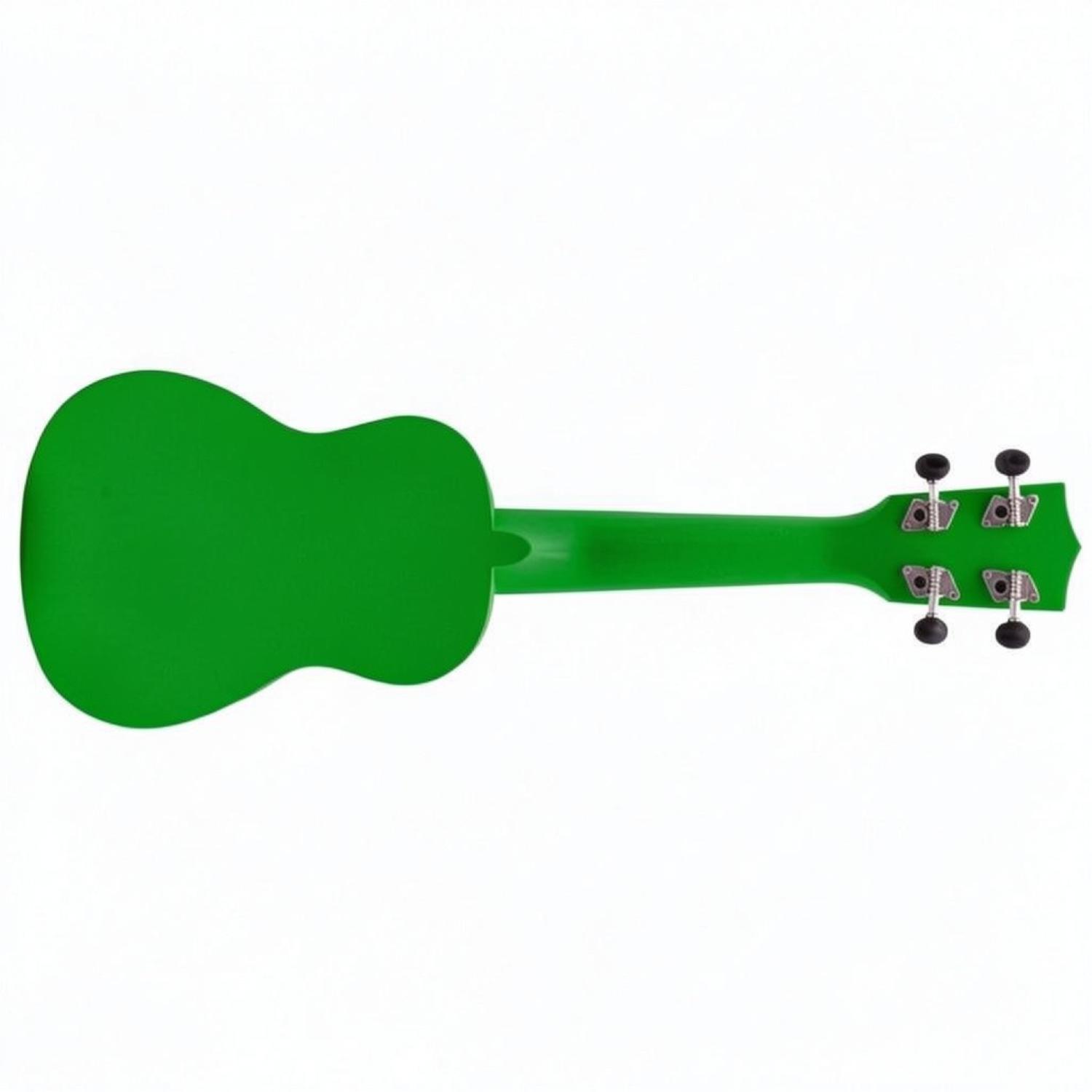 ffalstaff Ukulele Soprano 21" Superior Satinato con borsa (Verde)