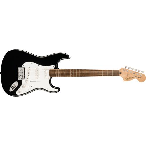 FENDER Squier Affinity Stratocaster -  Mustang Micro Pack (Chitarra + Ampli per cuffie + Cuffie + Borsa + Abbonamento per 3 mesi a Fender Play)