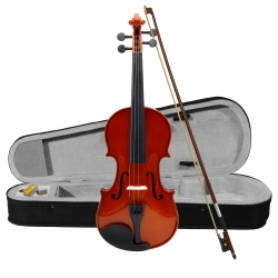 ffalstaff Violino 4/4 Massello "Student-Top" Finitura Lucida (archetto palissandro, colofonia e custodia sagomata)
