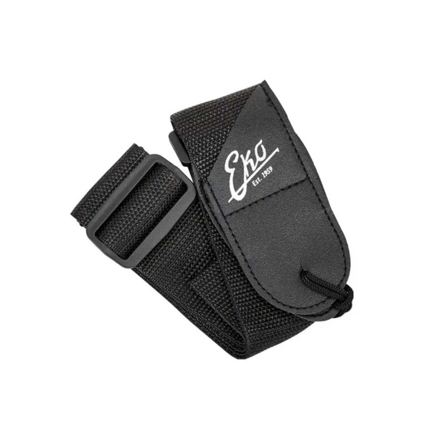 EKO PACK Chitarra Elettrica ST-100 con Amplificatore, Tracolla, Accordatore, Cavo e Corde (Nero)