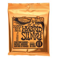 ERNIE BALL 2222 Hybrid Slinky Corde per Chitarra Elettrica .009/.046