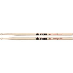 VIC FIRTH American Classic 2B Bacchette per Batteria Punta Legno