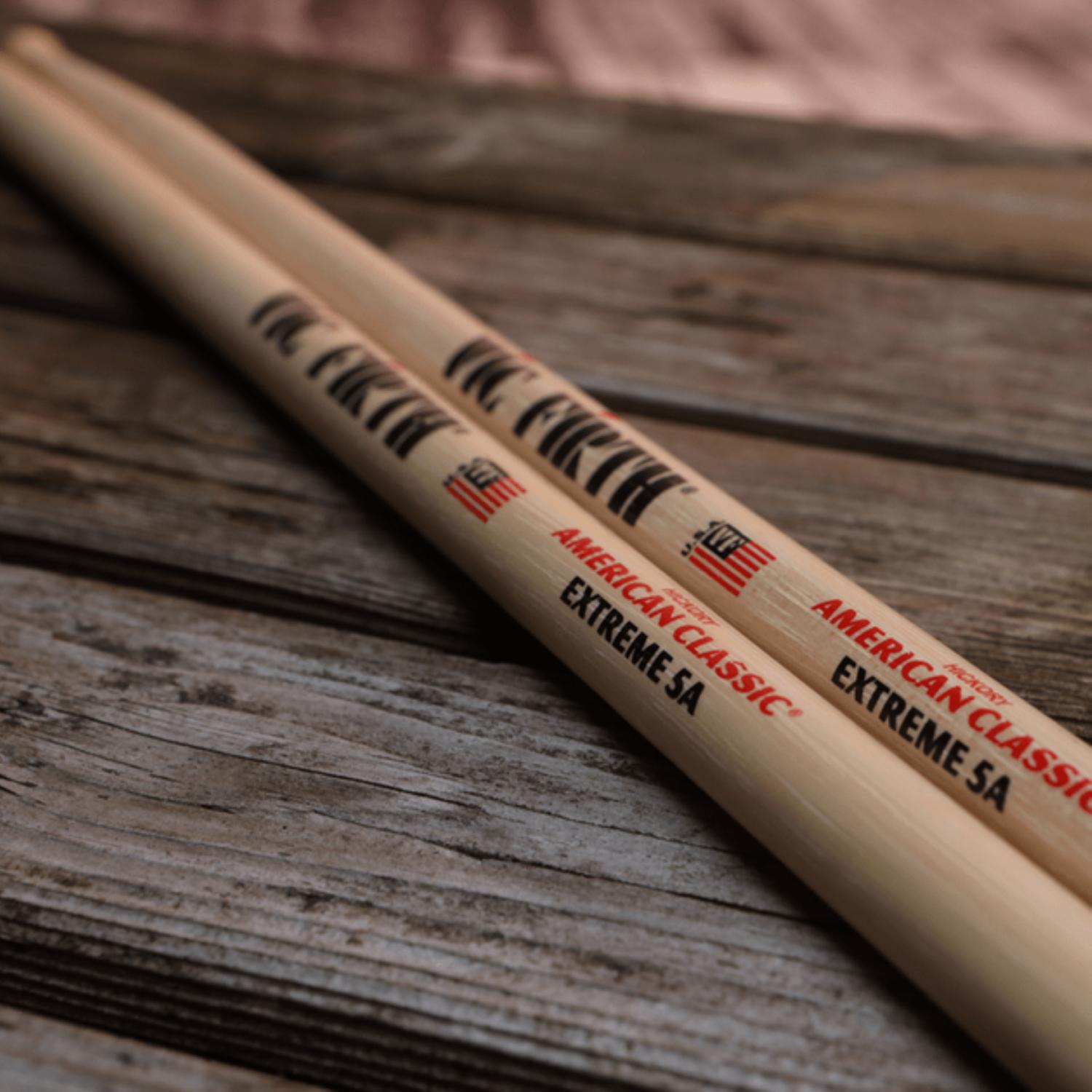 Vic Firth 5A Bacchette American Classic Hickory Punta Legno