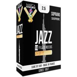 MARCA Ancia Sax Soprano "Jazz" n.2 e 1/2 - Made in France (Pz. 10)