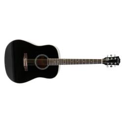 ffalstaff FG414 Chitarra Acustica con Top in Abete (Nera)