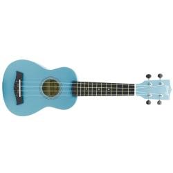 ffalstaff Ukulele Soprano 21" Superior Satinato con borsa (Celeste)