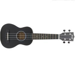 ffalstaff Ukulele Soprano 21" Superior Satinato con borsa (Nero)