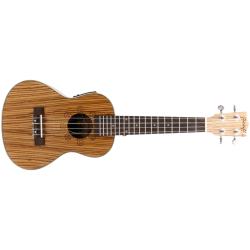 ffalstaff Ukulele "Concerto" Eettrificato con rosetta intarsiata nel legno (Noce)