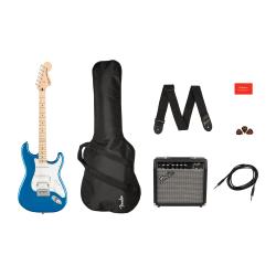 FENDER Squier Affinity Stratocaster - Strat Pack Placid Blue (Chitarra + Ampli + Accessori)