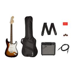 FENDER Squier Stratocaster Strat Pack Sunburst (Chitarra + Ampli + Accessori)